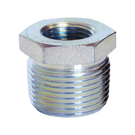 Anvil 3/4 in. MPT X 1/2 in. D FPT Malleable Iron Hex Bushing 8700130704